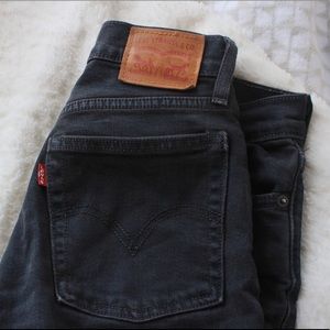 Levi’s Black Wash Denim